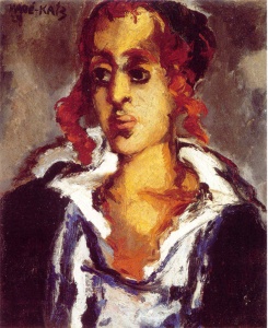 The Student (1929) oil on canvas (23 x 19) by Mane-Katz Courtesy of Sotheby's Tel Aviv