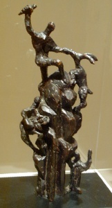 Biblical Scene II (1950) bronze (20 inches high) by Jacques Lipchitz Private Collection