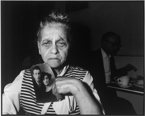 Mrs. Bessie Gakaubowicz (1973) gelatin silver print by Bruce Davidson Collection of the artist, courtesy of the Howard Greenberg Gallery. © Bruce Davidson Magnum Photos. 