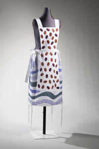 Fringed Garment (2005), cotton: stitched and appliquéd by Rachel Kanter Courtesy The Jewish Museum