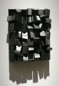 Saphyr (2002), acrylic on wood by Tobi Kahn Courtesy The Jewish Museum