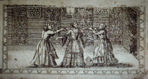 Vashti’s Execution, Amsterdam 1701 Megillah Courtesy The Braginsky Collection