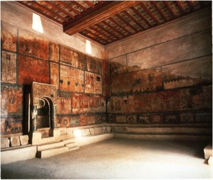 Dura Europos Synagogue Interior (235CE) Fresco Courtesy National Museum, Damascus, Syria