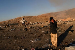 Ad Deirat, Palestinian Authority, 2007; color photograph by Rina Castelnuovo Courtesy Andrea Meislin Gallery