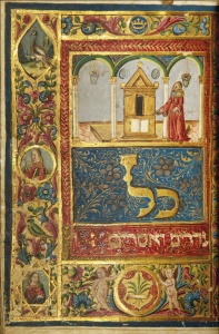 Mahzor; “Kol Nidarim” illuminated manuscript (ca. 1490s) Courtesy Christie’s Images Ltd, 2012 