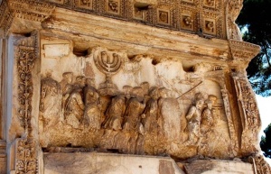 Arch of Titus, Rome (81 CE) Photo McBee