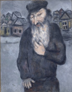 Untitled (Old Man with Beard) c 1931; Gouache & watercolor on paper by Marc Chagall Courtesy The Jewish Museum, New York, © 2013 Artists Rights Society (ARS), New York / ADAGP, Paris
