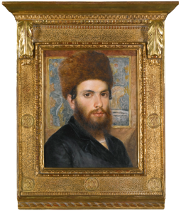 Portrait of a Young Rabbi, (ca. 1897) oil on panel by Isidor Kaufmann Courtesy Sotheby’s